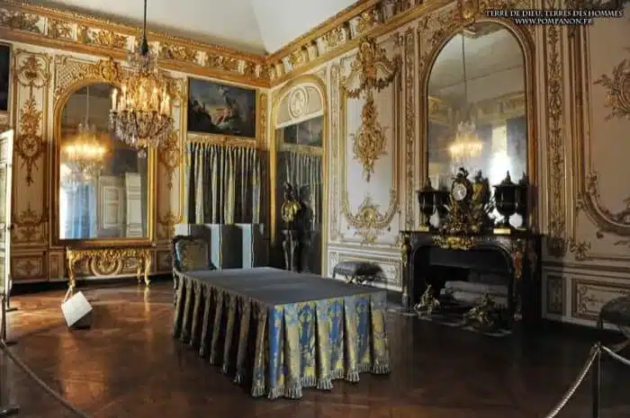 El gabinete del consejo en el Palacio de Versalles