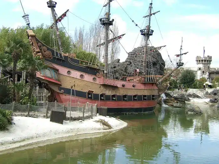 El galeón pirata, Disneyland Paris
