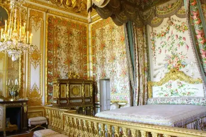 La cámara del Rey en el Palacio de Versalles