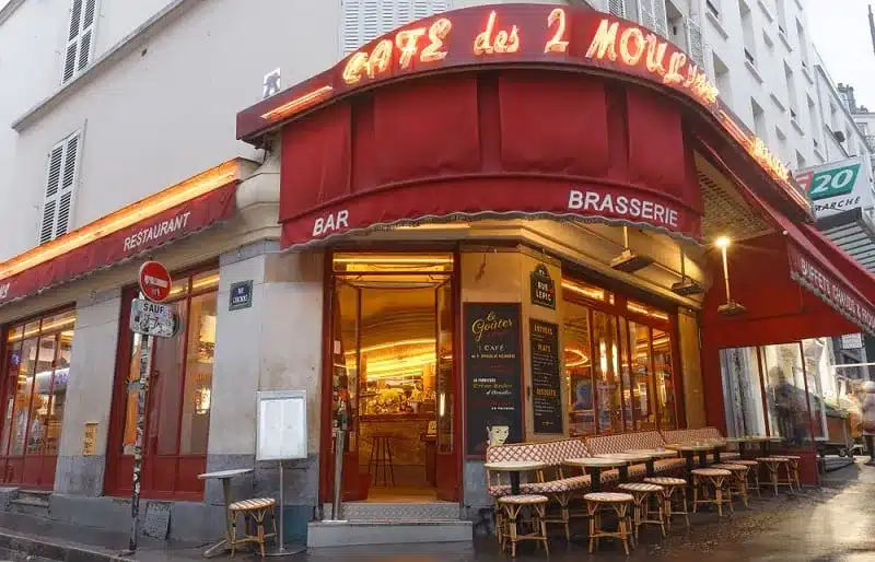 Café des 2 Moulins, el café de Amelie, París