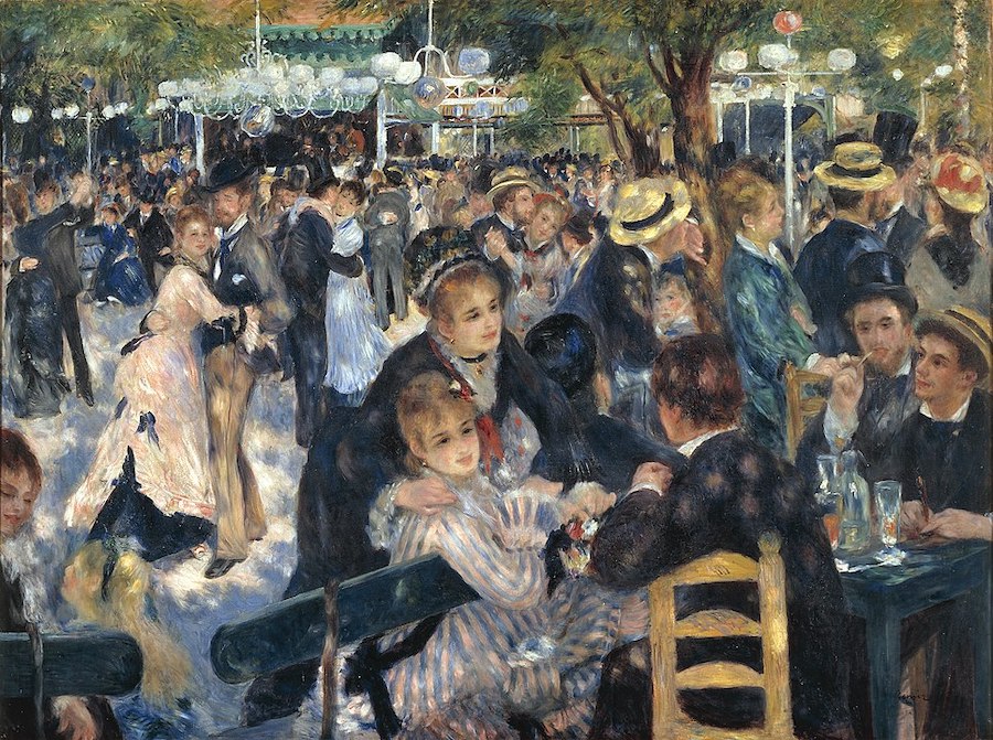 El cuadro de Renoir "Le Moulin de la Galette"
