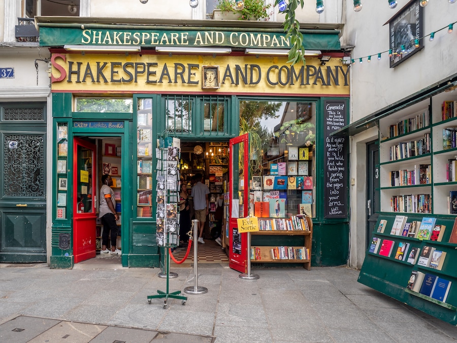 Libreria Shakespeare and Company en París