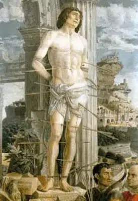 San Sebastiano en el Museo del Louvre, París