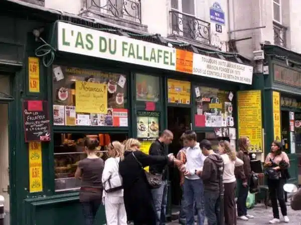 As du Falaffel en el Marais, París