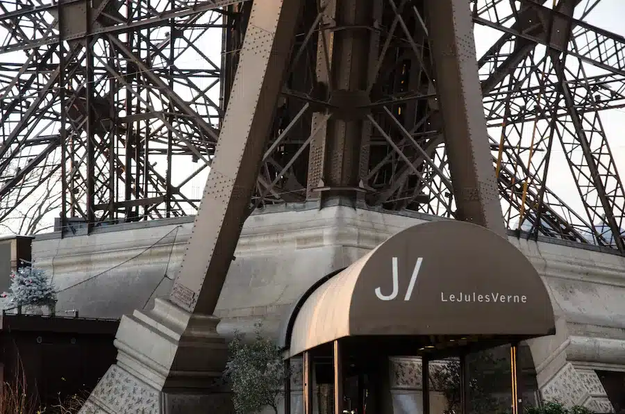 Restaurante Jules Verne en la Torre Eiffel