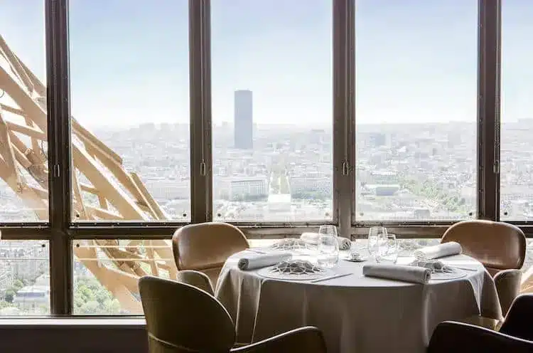 Restaurantes en la Torre Eiffel de París