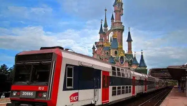 La RER A para Disneyland Paris