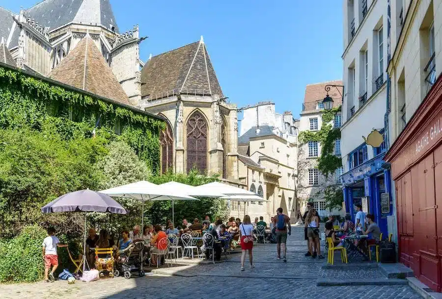 Le Marais es uno del los barrios más bonito de París