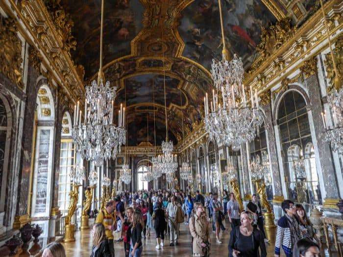 La Galleria degli Specchi a Versailles