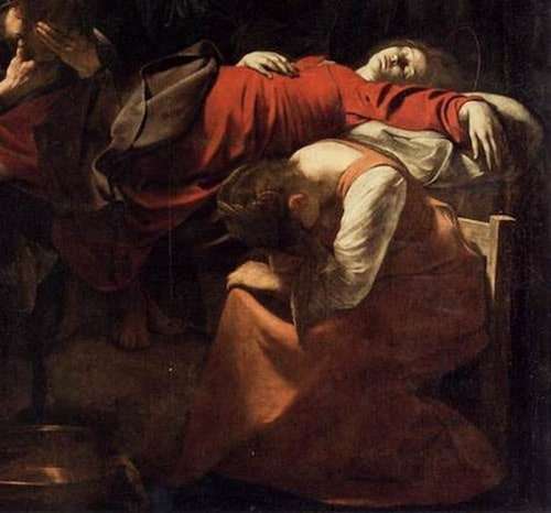 La morte della Vergine di Caravaggio
