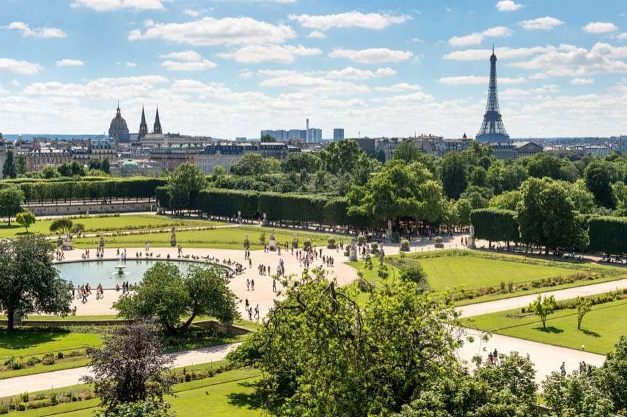Jardin des Tuileries, Parigi