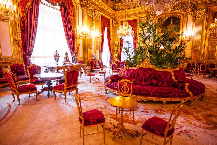 L'appartamento di Napoleone III nel museo del Louvre, París